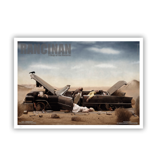 POSTER TRILOGIE DES MODERNES - ON THE WAY BACK FROM DISNEYLAND - 2012