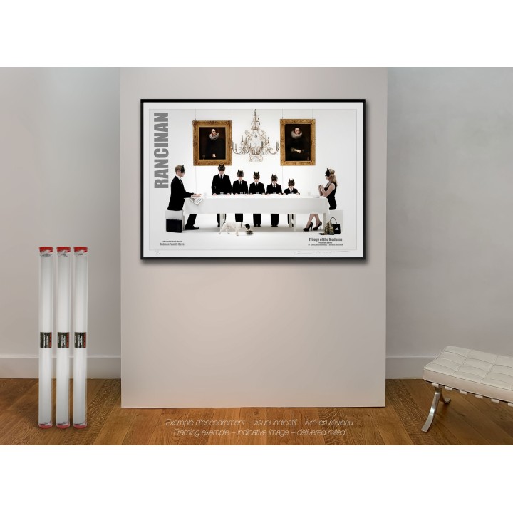 POSTER TRILOGIE DES MODERNES - LES TROIS GRACES - 2012