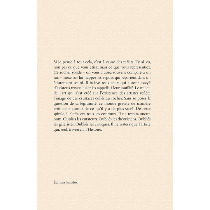 LIVRE SOULAGES, NOS REFLETS - TIRAGE DE TÊTE - 2021
