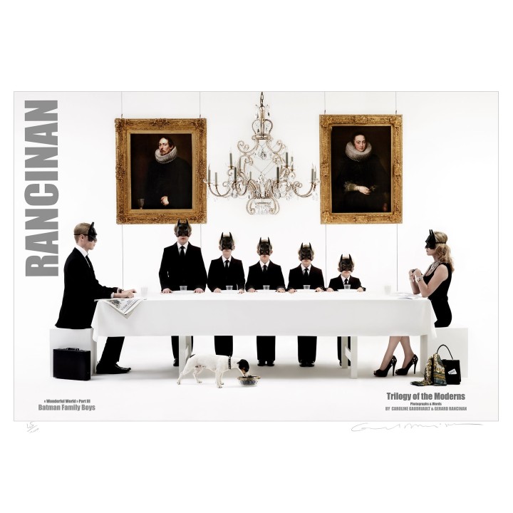 POSTER TRILOGIE DES MODERNES - BATMAN FAMILY - 2012