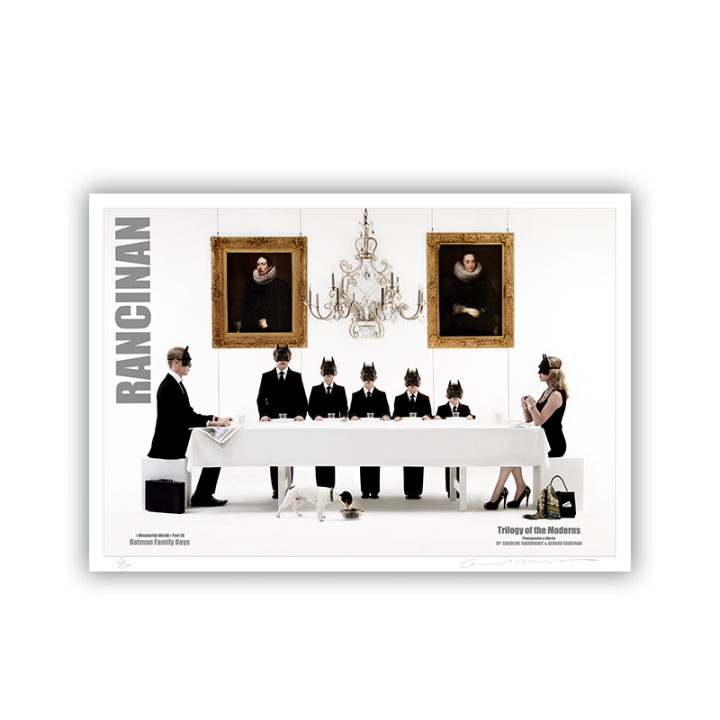 POSTER TRILOGIE DES MODERNES - BATMAN FAMILY - 2012