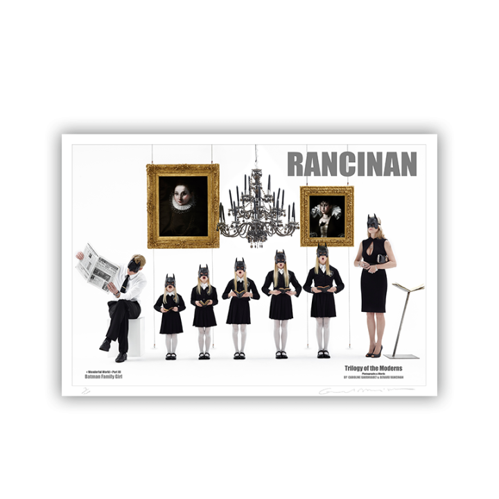 POSTER TRILOGIE DES MODERNES - BATMAN FAMILY GIRLS - 2012