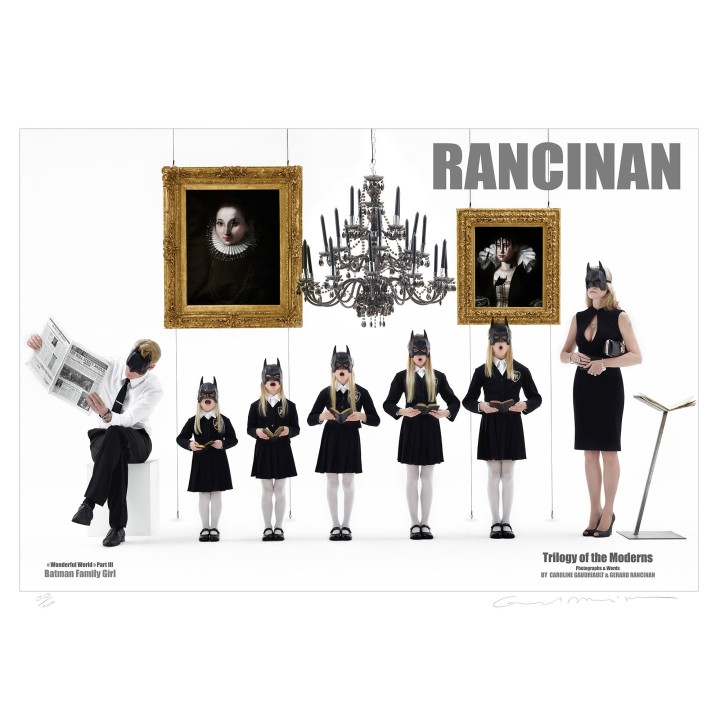 POSTER TRILOGIE DES MODERNES - BATMAN FAMILY GIRLS - 2012