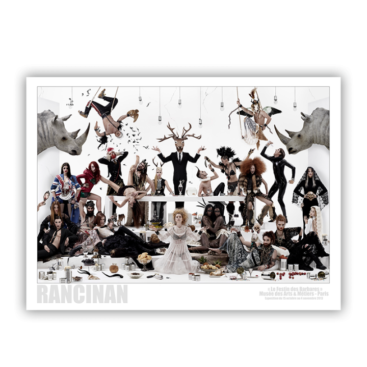 POSTER LE FESTIN DES BARBARES - 2013