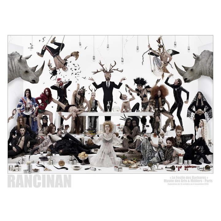 POSTER LE FESTIN DES BARBARES - 2013