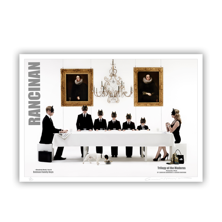 POSTER TRILOGIE DES MODERNES - BATMAN FAMILY - 2012