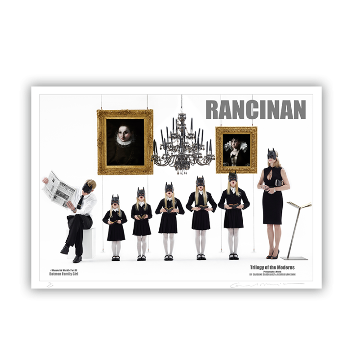 POSTER TRILOGIE DES MODERNES - BATMAN FAMILY GIRLS - 2012