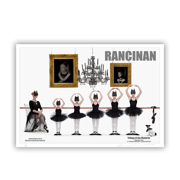 POSTER TRILOGIE DES MODERNES - BATMAN FAMILY GIRLS DANCE - 2015