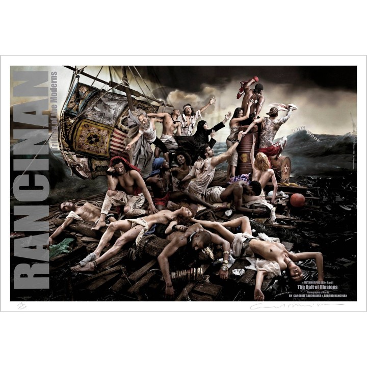 POSTER TRILOGIE DES MODERNES - LE RAFT OF ILLUSIONS  - 2008