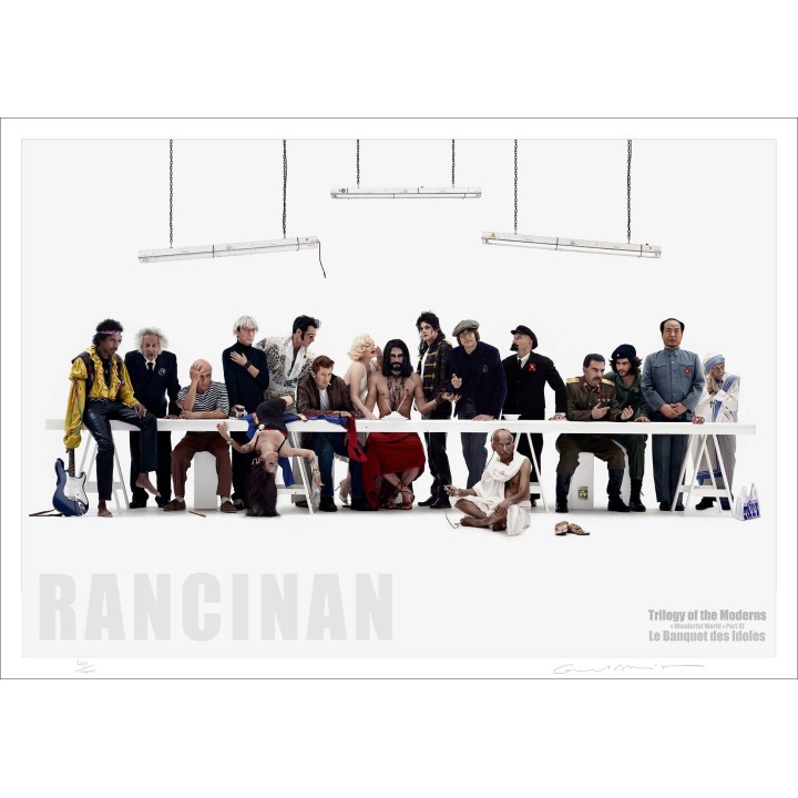 POSTER TRILOGIE DES MODERNES - LE BANQUET DES IDOLES variante 2012